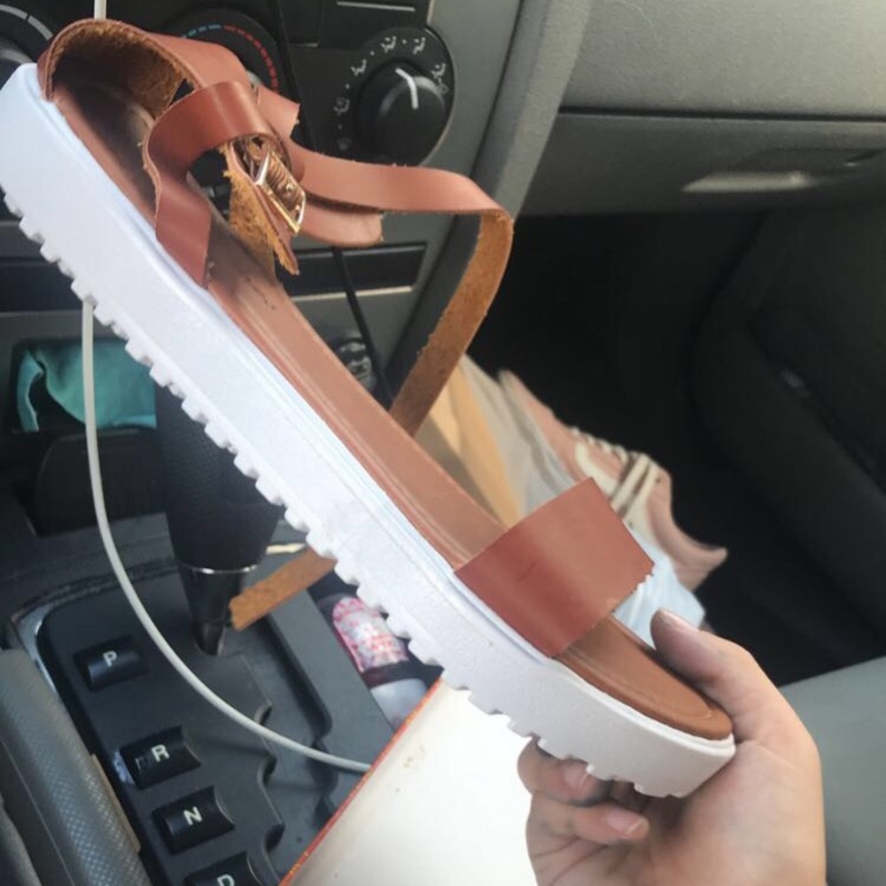 Brand new sandals